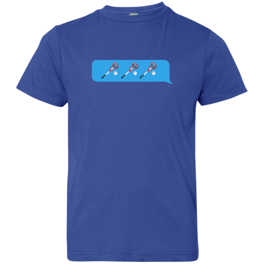 Lax Emoji Youth Jersey T-Shirt
