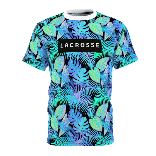 Lacrosse - Tropical Neon Blue T-Shirt